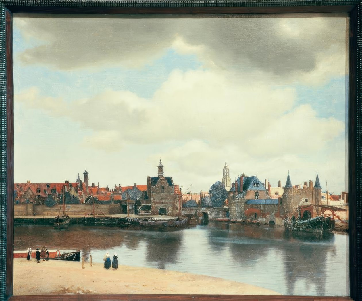 Delft kilátása alkotó: Jan Vermeer van Delft