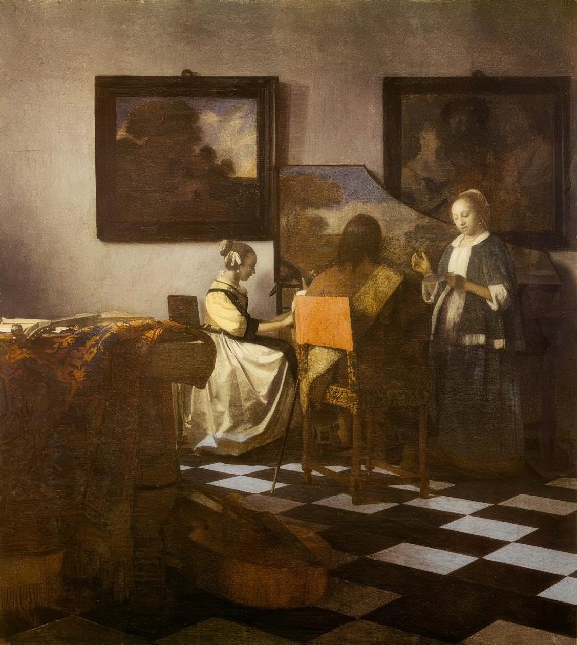 A koncert alkotó: Jan Vermeer van Delft