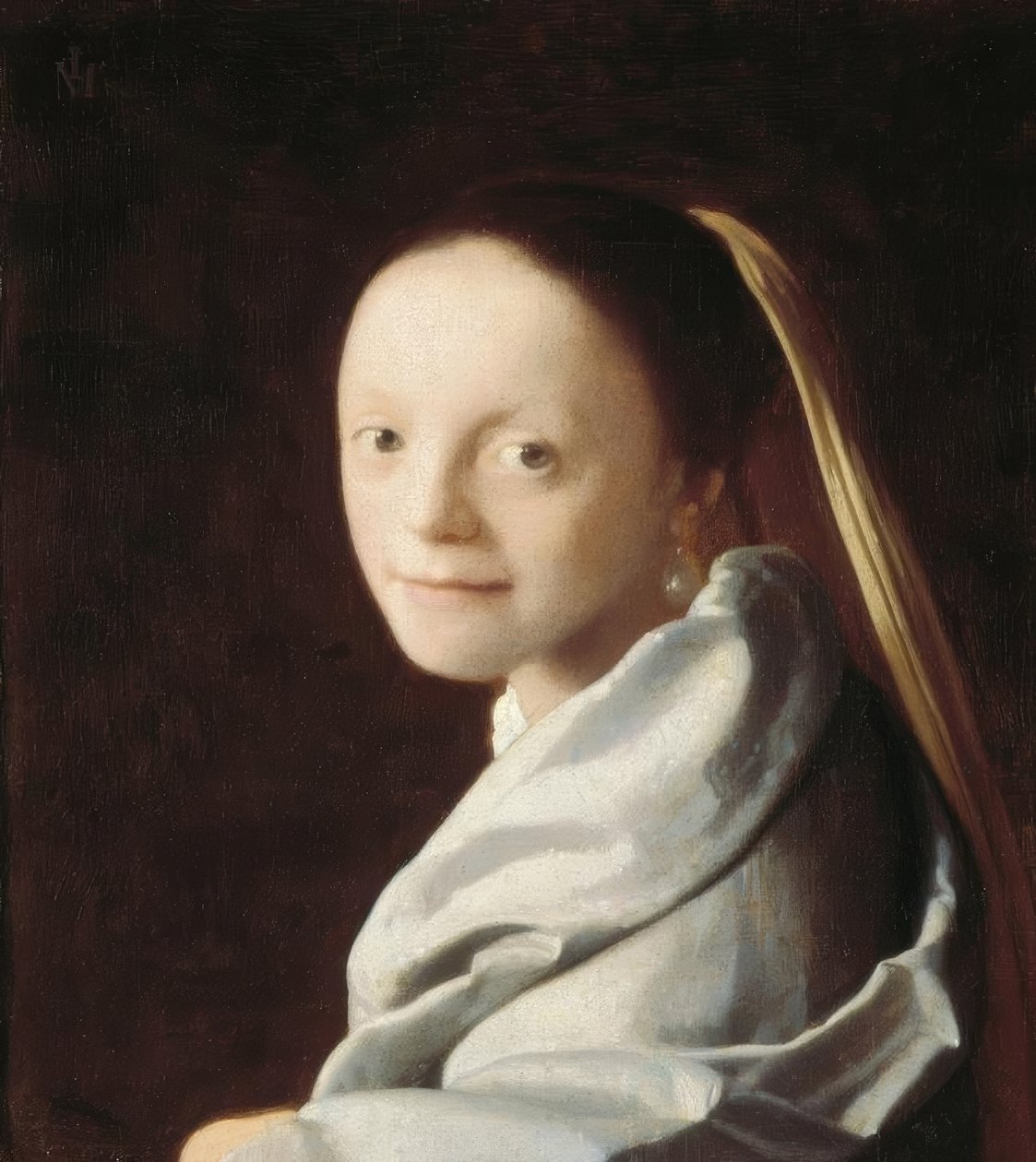 Lány fej alkotó: Jan Vermeer van Delft