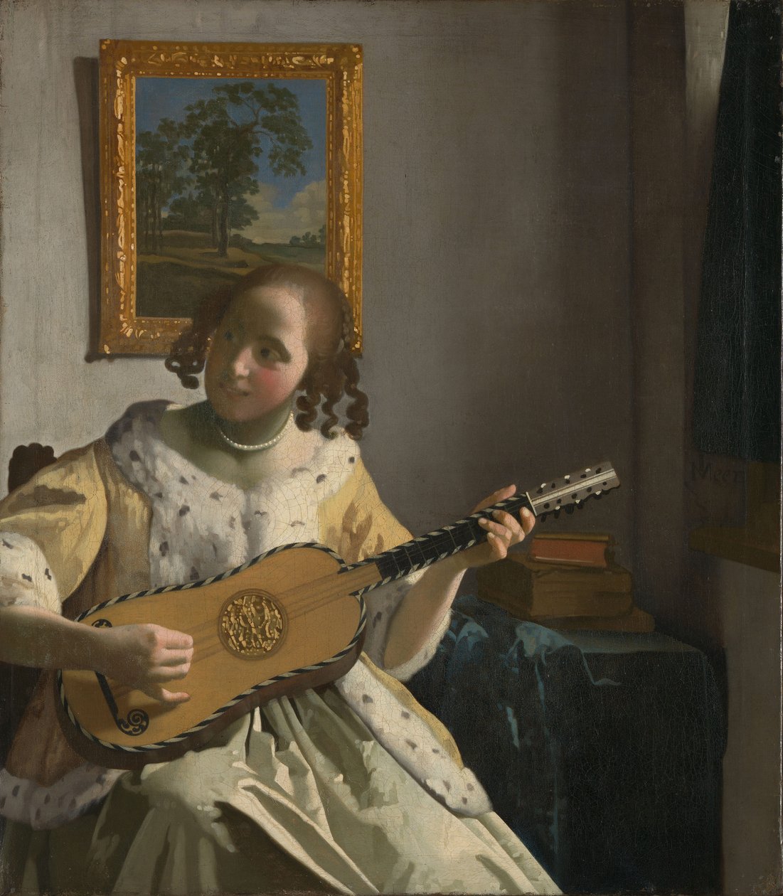 A gitáros alkotó: Jan Vermeer van Delft