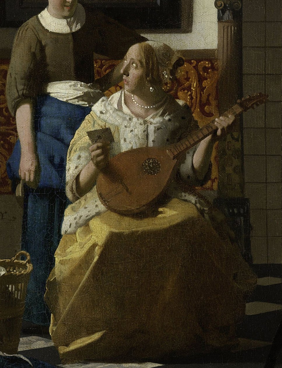 A szerelmes levél, 1669-70 körül alkotó: Jan Vermeer van Delft