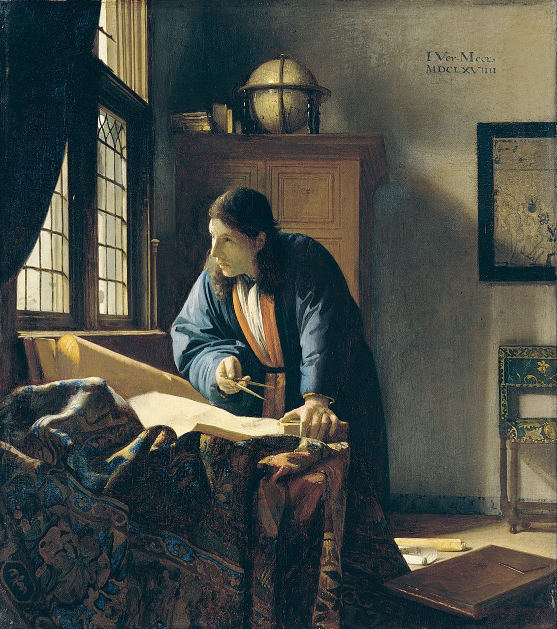 A Geográfus alkotó: Jan Vermeer van Delft