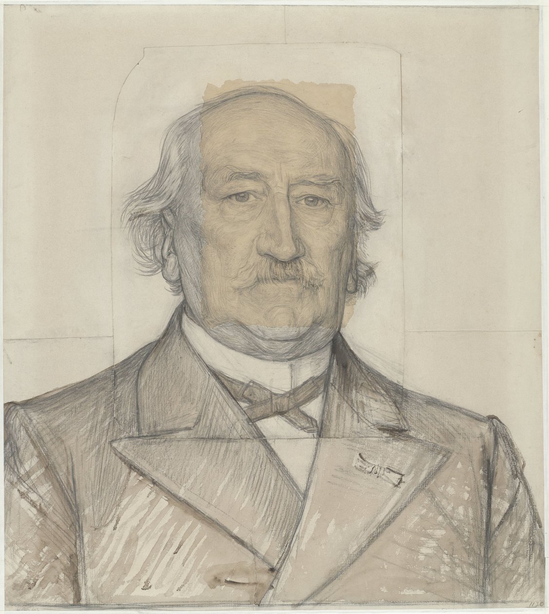 Prof. Dr. H.A. portréja. Kooyker alkotó: Jan Veth