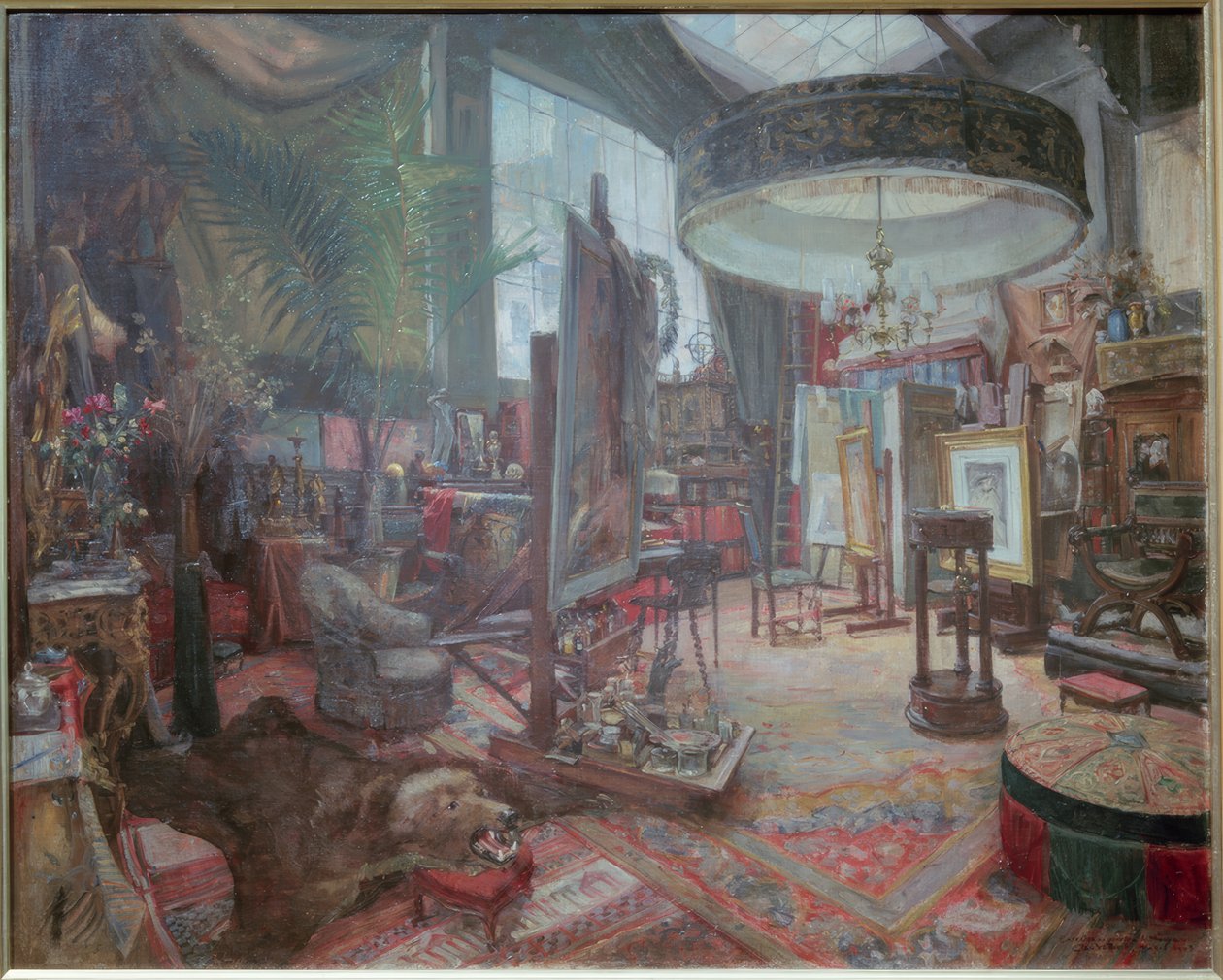 Atelier Alfons Muchas Párizsban alkotó: Jan Vochoc