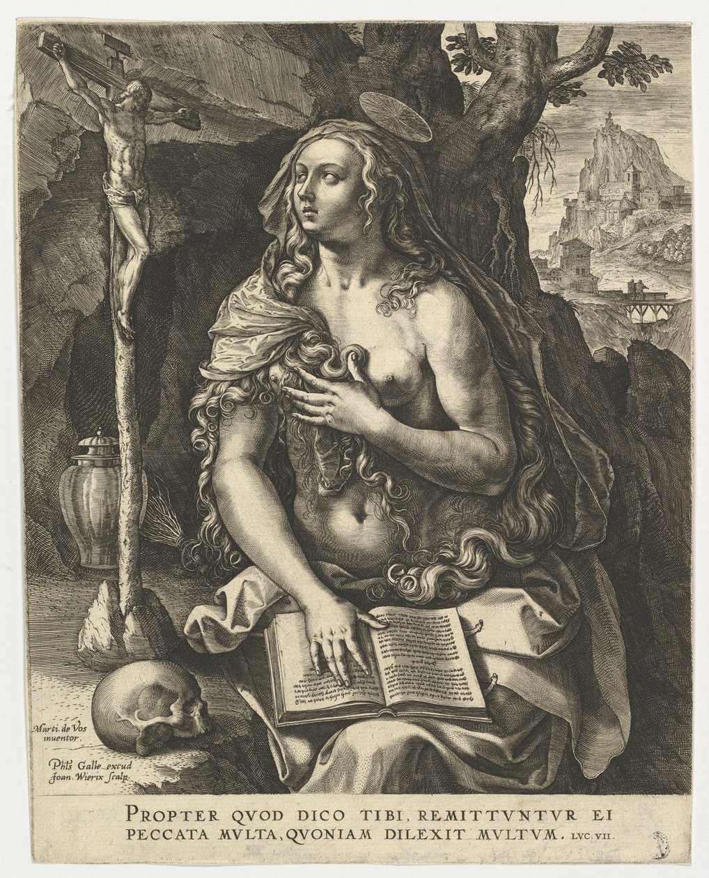 Mária Magdolna.n.d. alkotó: Jan Wierix