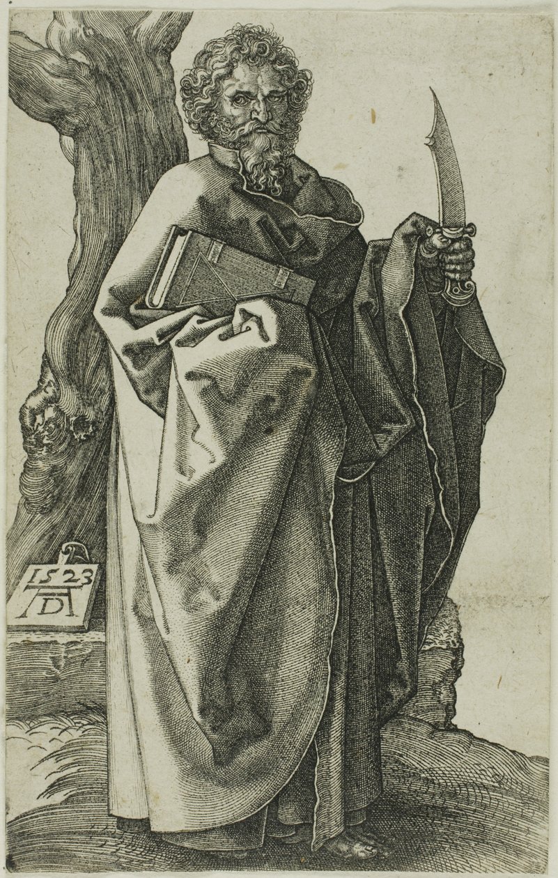 Szent Bertalan alkotó: Jan Wierix