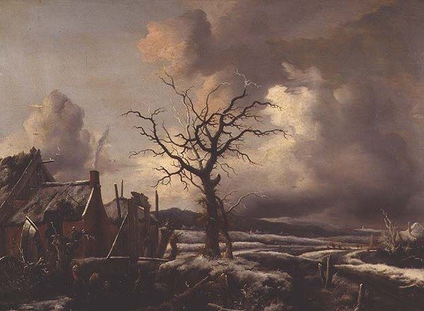 Téli táj alkotó: Jan Wouwerman