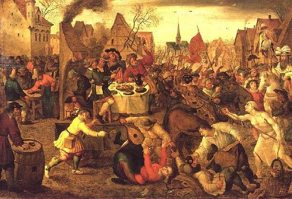 Egy falu Kermesse alkotó: Jan the Elder Brueghel
