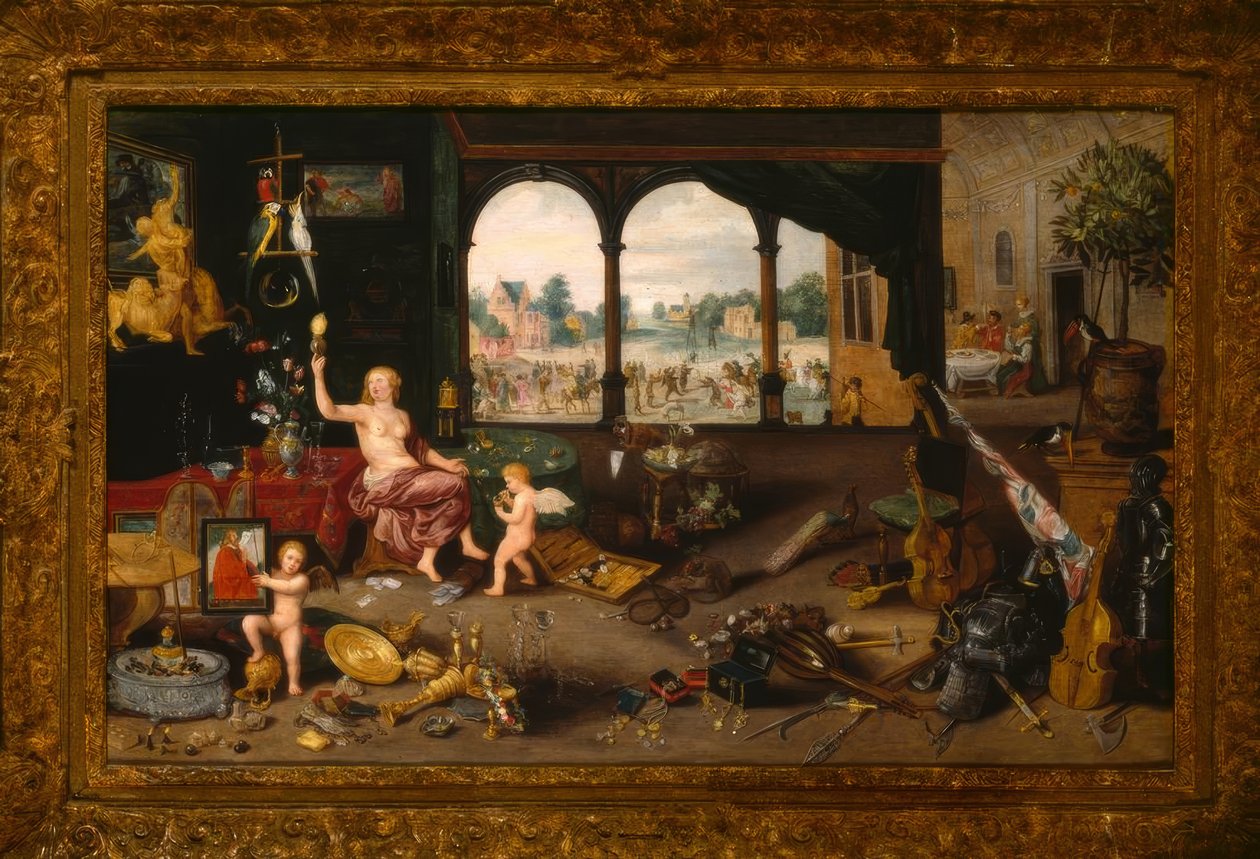 A Vanitas allegória alkotó: Jan the Younger Brueghel