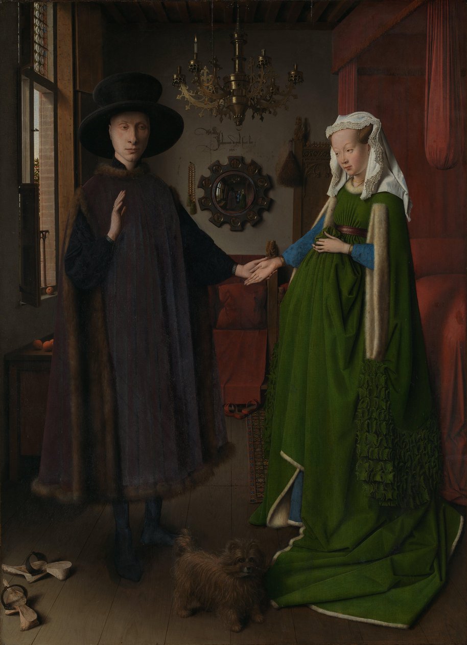 Az Arnolfini portré alkotó: Jan van Eyck