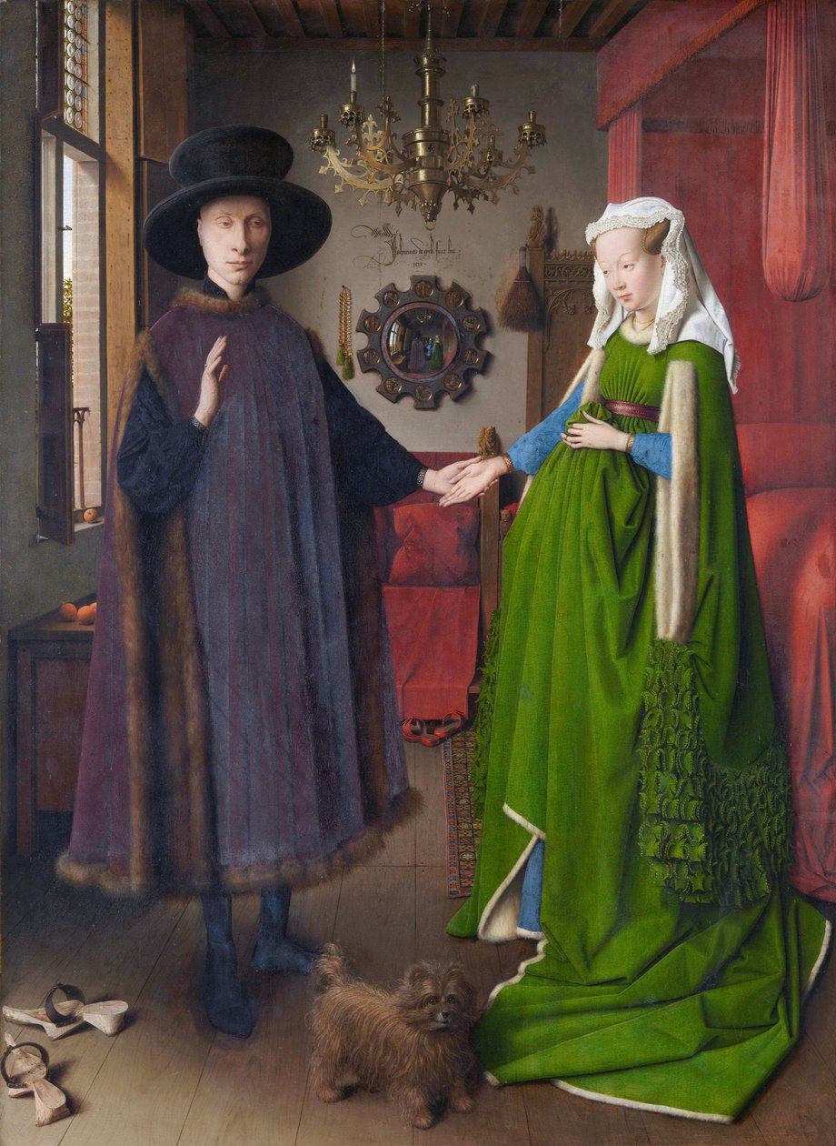 Az Arnolfini portré alkotó: Jan van Eyck