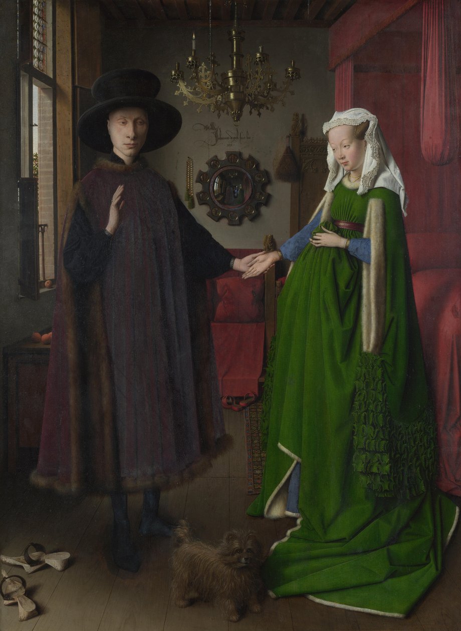 Az Arnolfini-portré, 1434 alkotó: Jan van Eyck