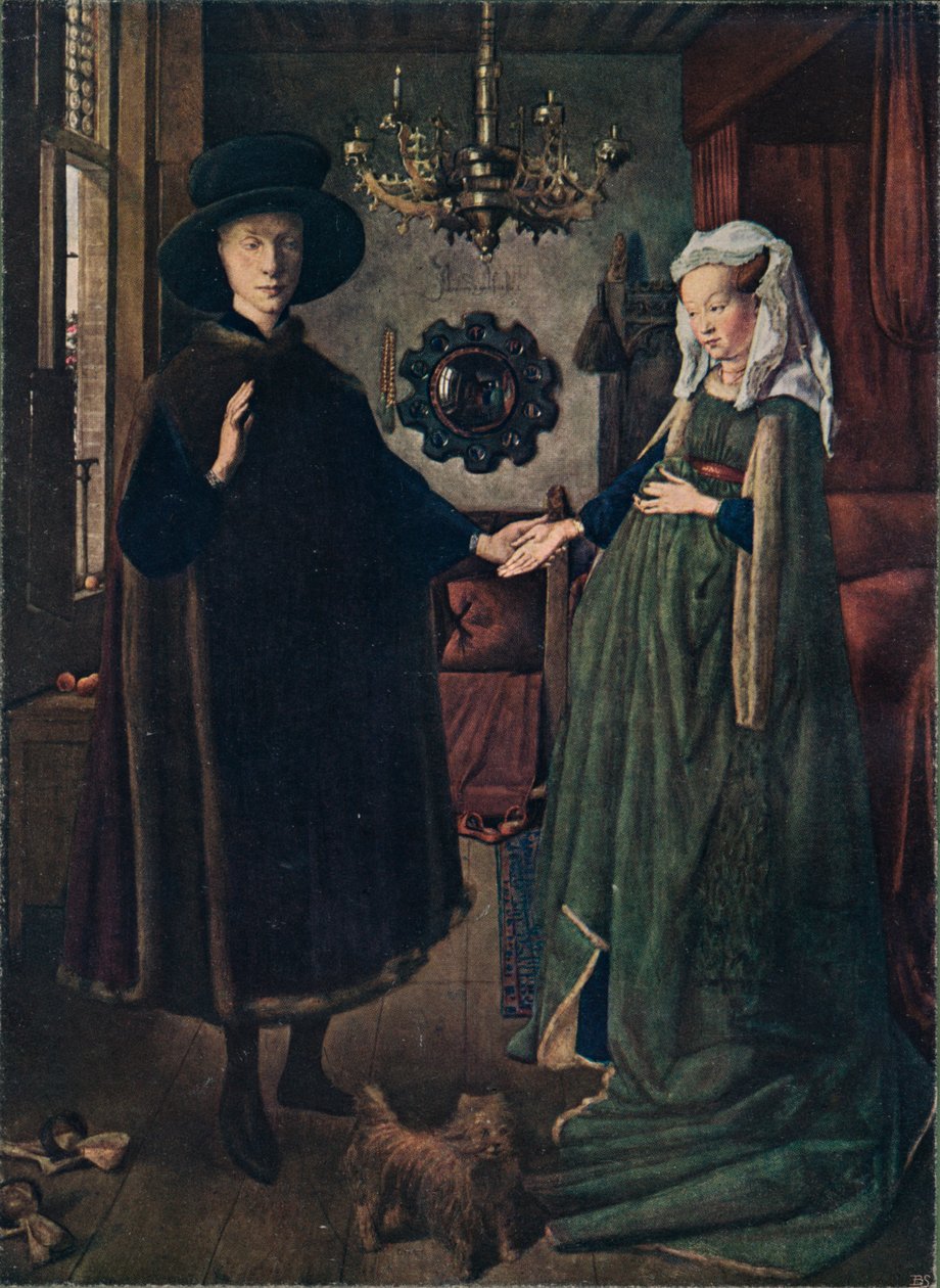 Az Arnolfini-portré, 1434, 1904 alkotó: Jan van Eyck