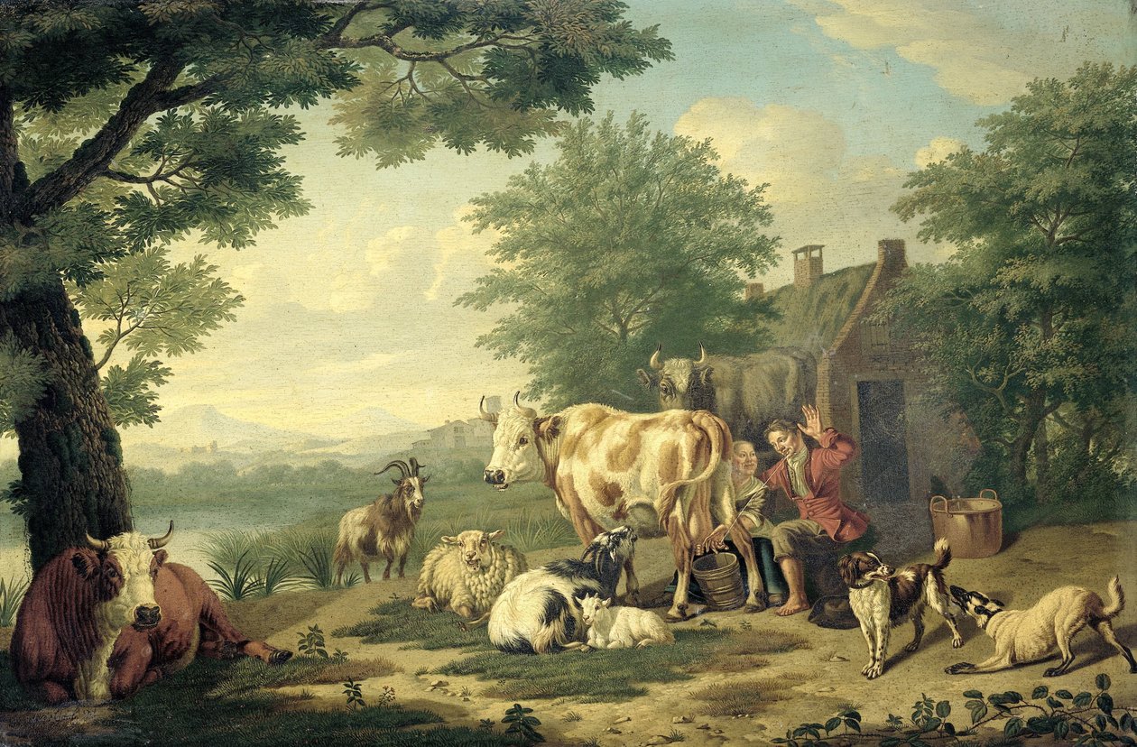 Fejési idő alkotó: Jan van Gool