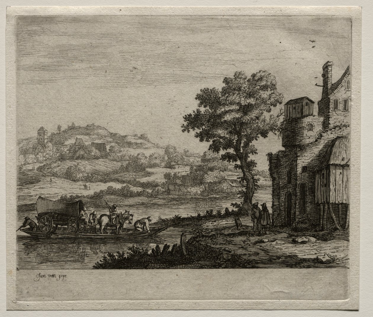 A komphajó alkotó: Jan van Goyen