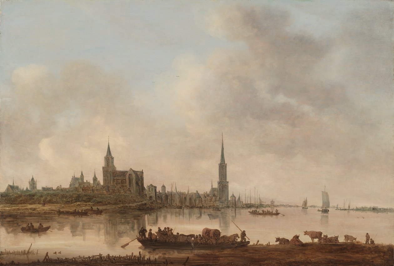 Emmerich kilátása alkotó: Jan van Goyen