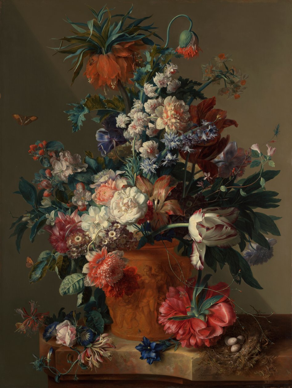 ""Váza virágokkal"" alkotó: Jan van Huysum