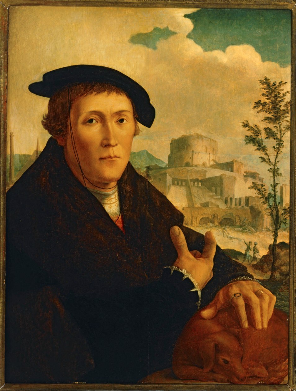 Egy humanista ... alkotó: Jan van Scorel