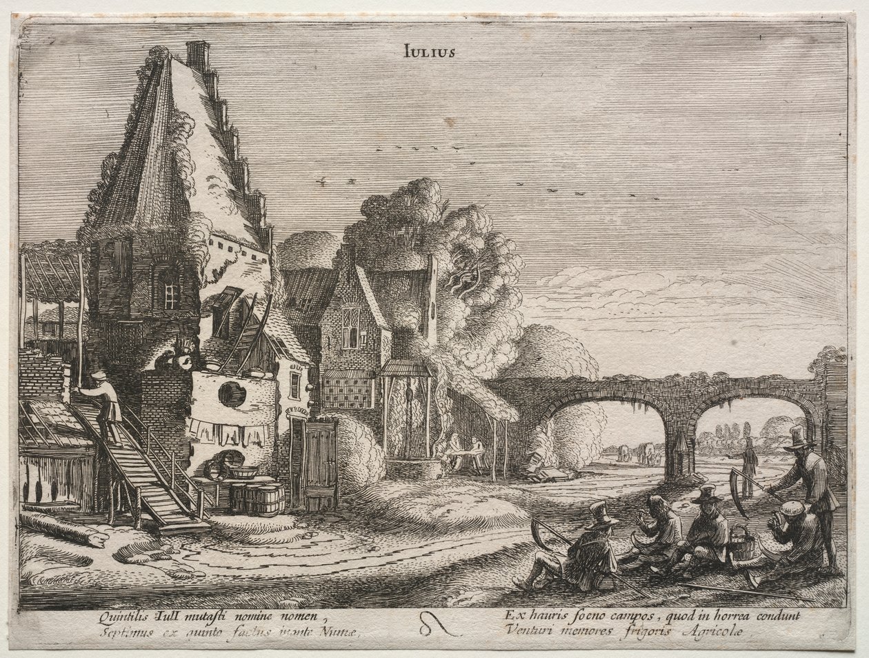 A tizenkét hónap: július alkotó: Jan van de Velde II