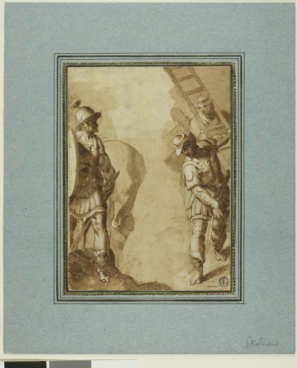 Út a Golgotára alkotó: Jan van der Straet
