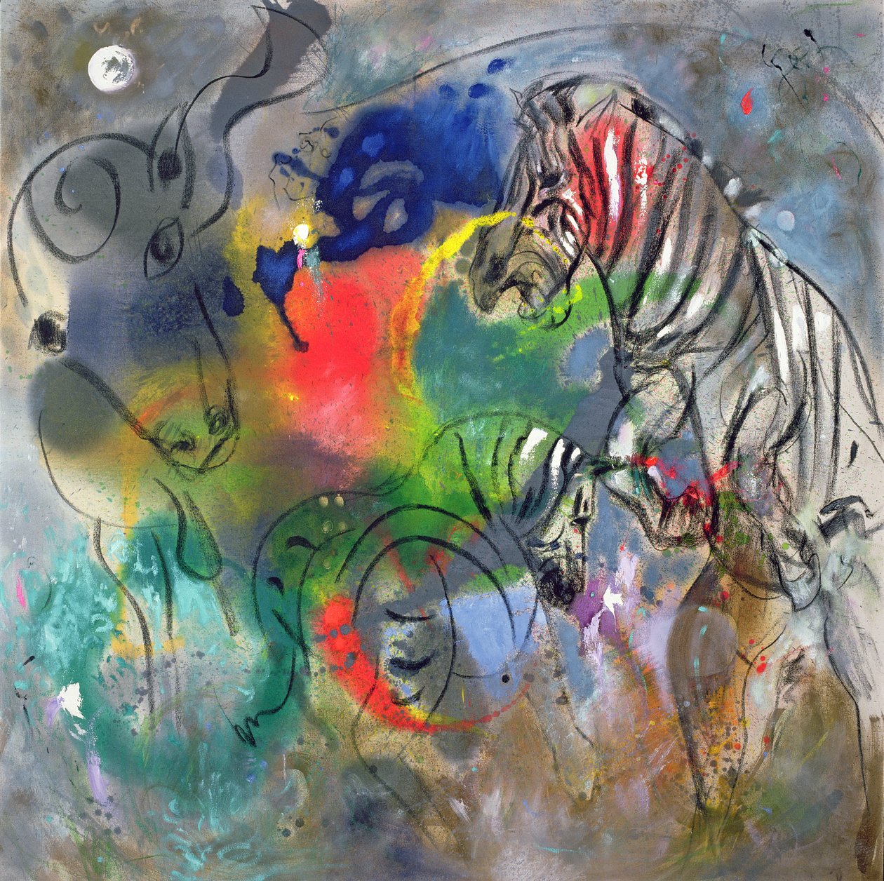 Zebra Mares, 1988 alkotó: Jane Deakin