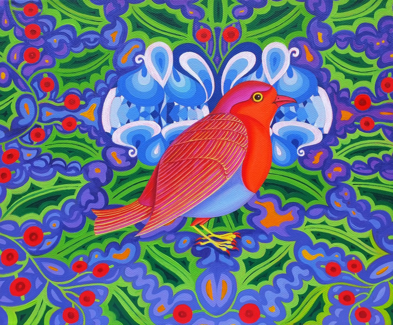 Christmas Robin, 2012, alkotó: Jane Tattersfield