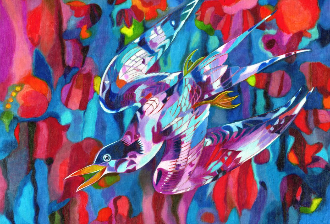Búvármadár, 2013, alkotó: Jane Tattersfield