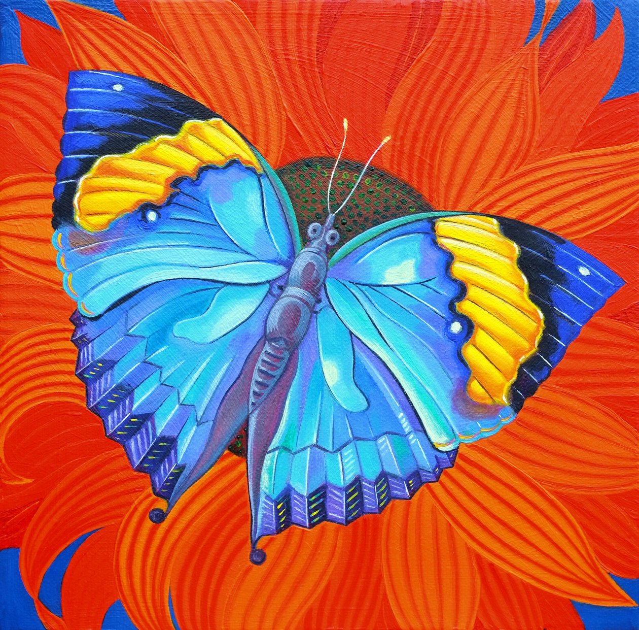 Indian Leaf Butterfly, 2014, alkotó: Jane Tattersfield