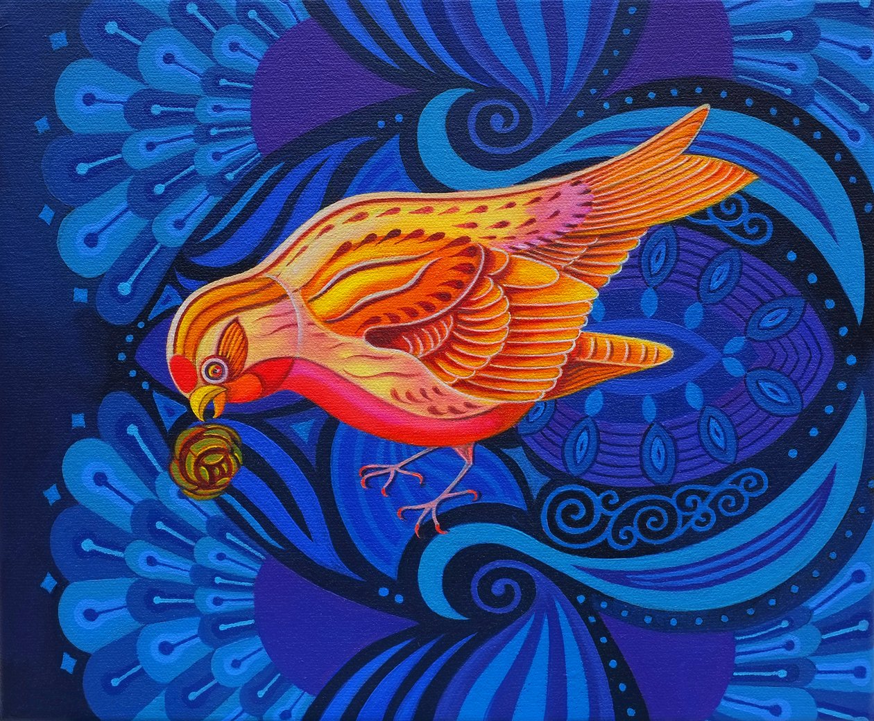 Redpoll, 2012, alkotó: Jane Tattersfield