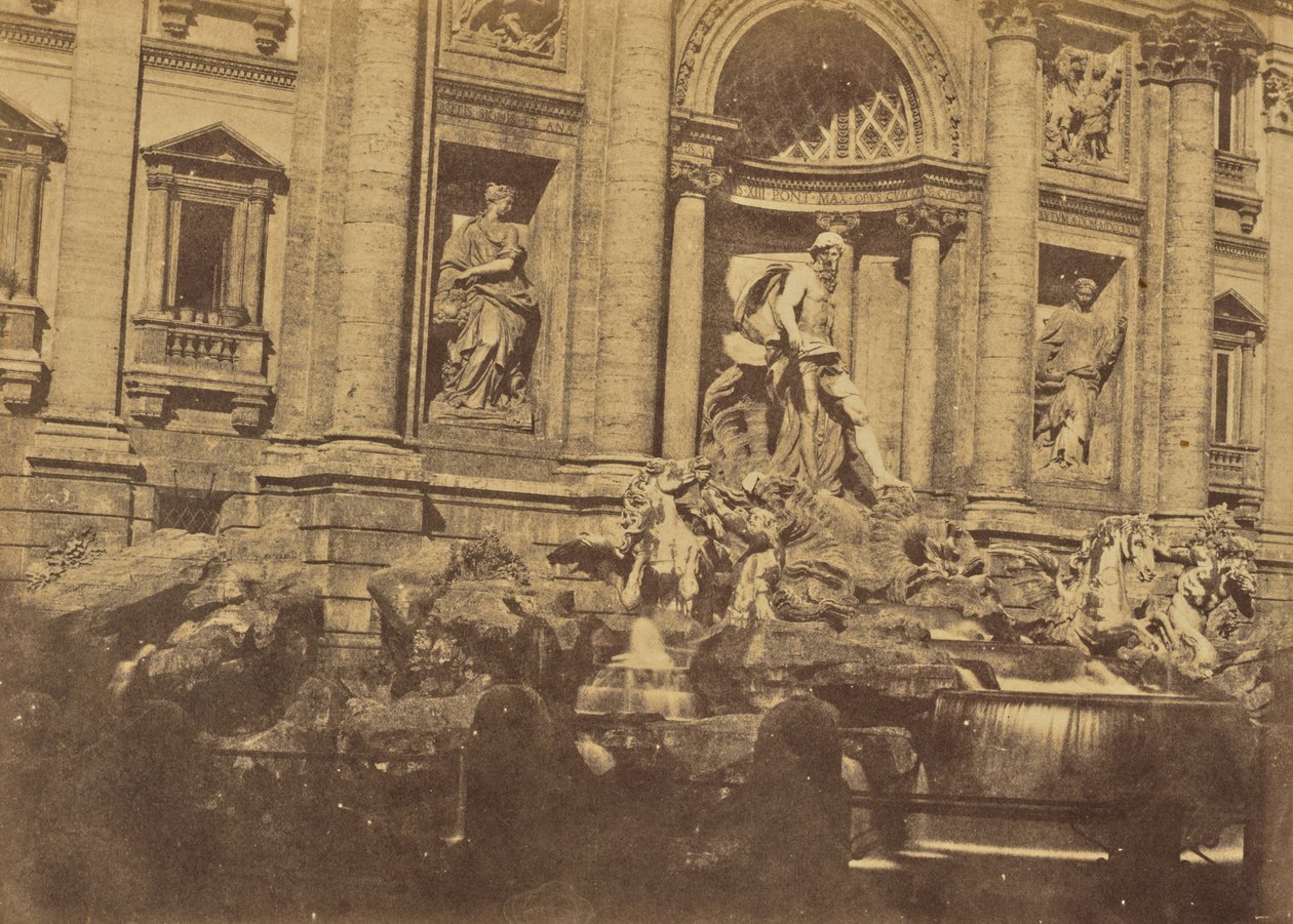 Trevi-kút, Róma alkotó: Jane Martha St. John