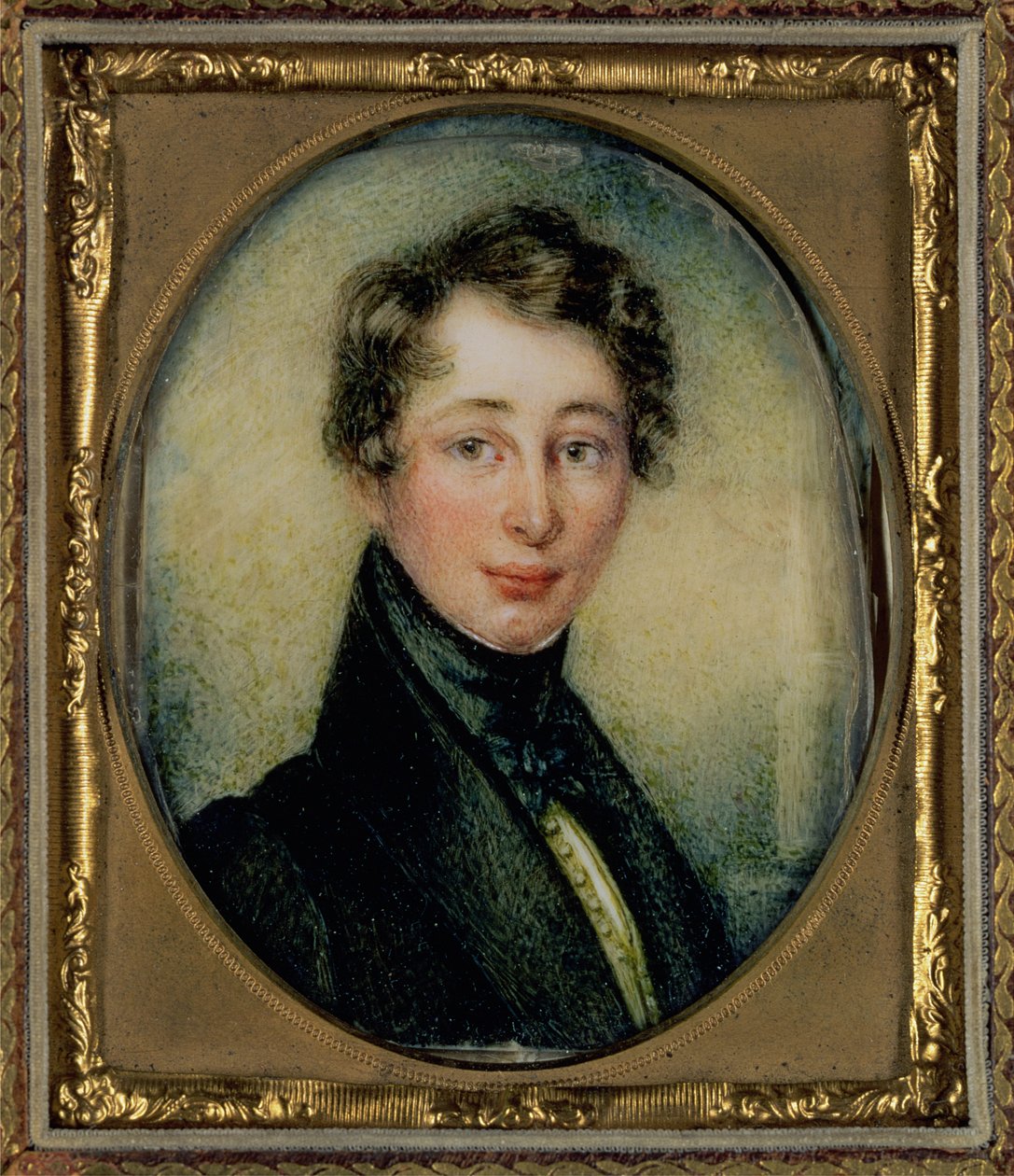 Charles Dickens (1812-70) 18 éves korában készült portréja, 1830 alkotó: Janet Ross