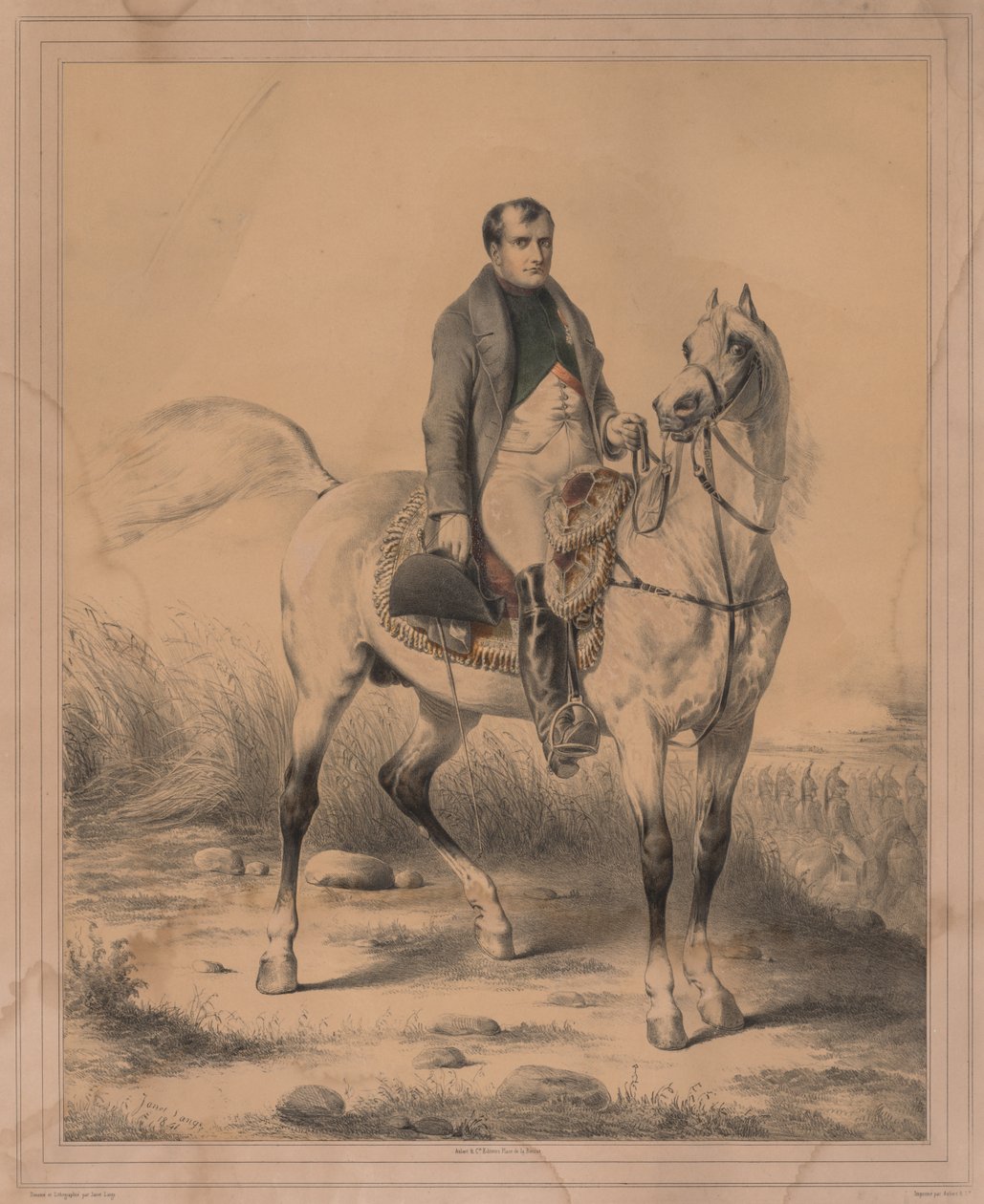 Napóleon, 1841. alkotó: Janet Lange