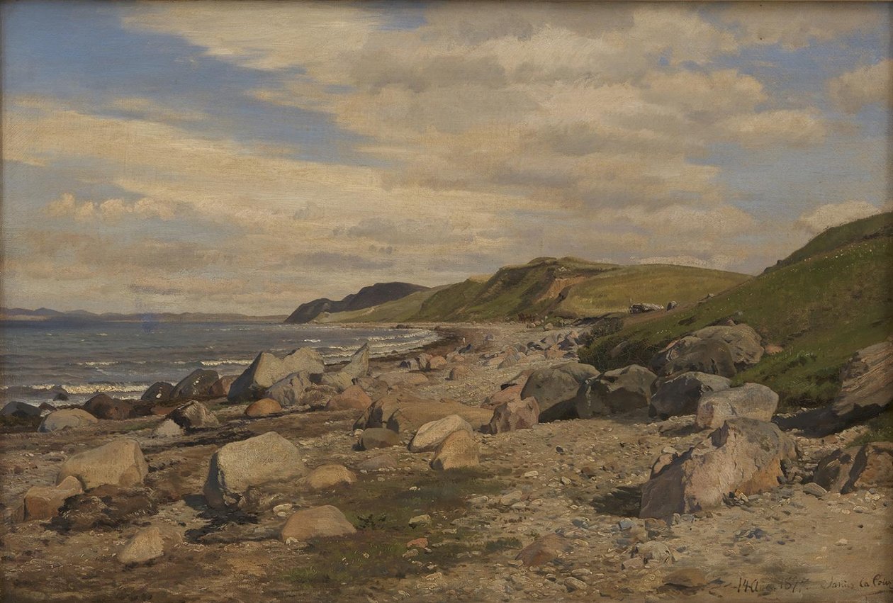 Strandrész Helgenæsben alkotó: Janus La Cour