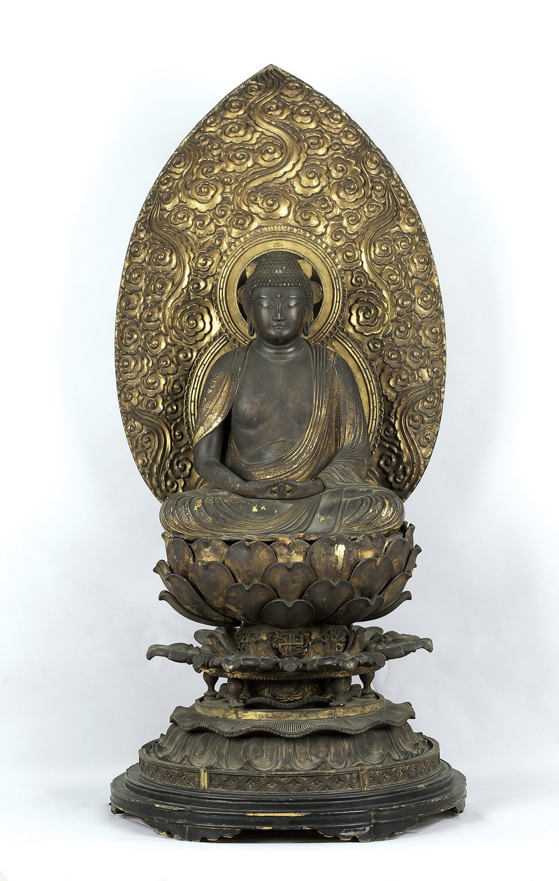 Amida Buddha (fa) alkotó: Japanese School