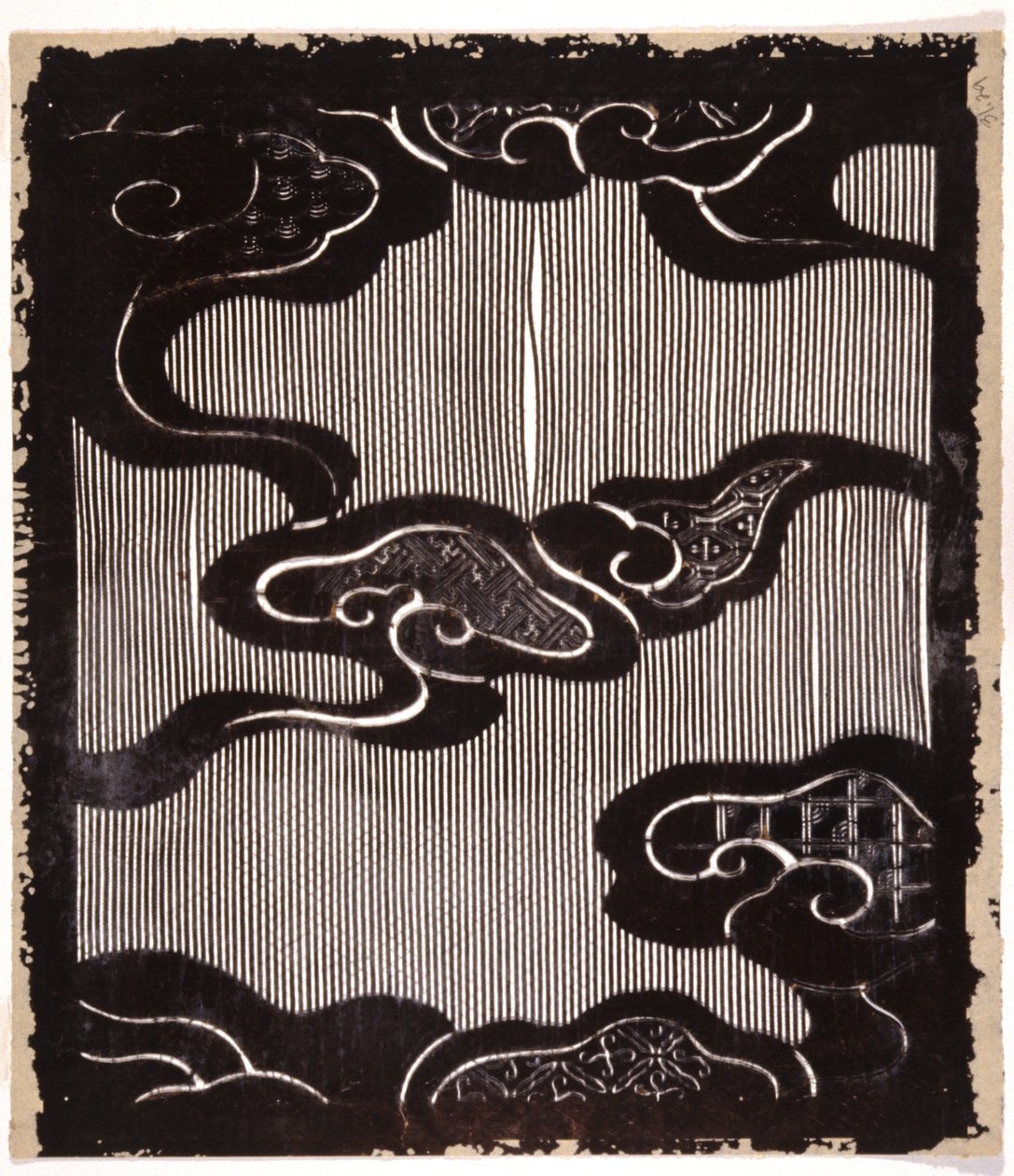 Stencil (papír) alkotó: Japanese School