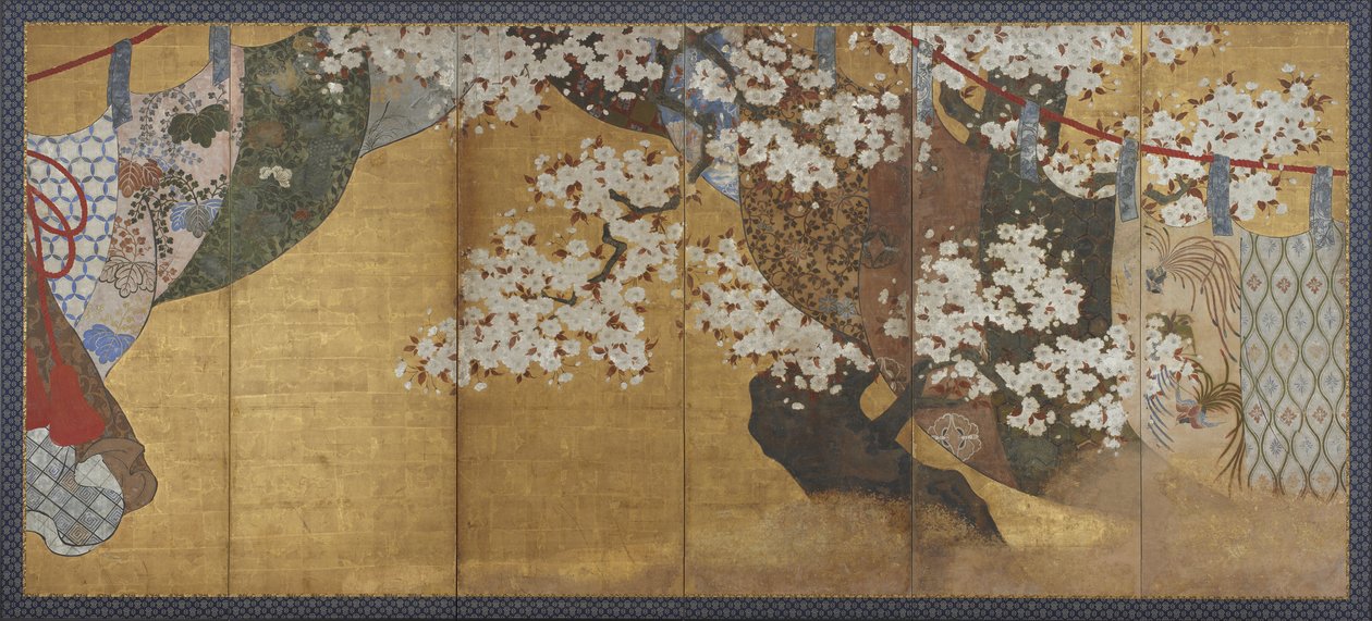 Szélvédő és cseresznyefa, Képernyő alkotó: Japanese School