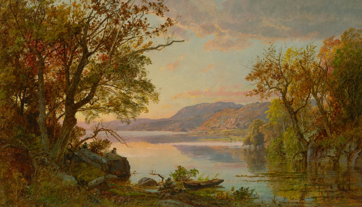 Egy pillantás a Greenwood-tóra alkotó: Jasper Francis Cropsey