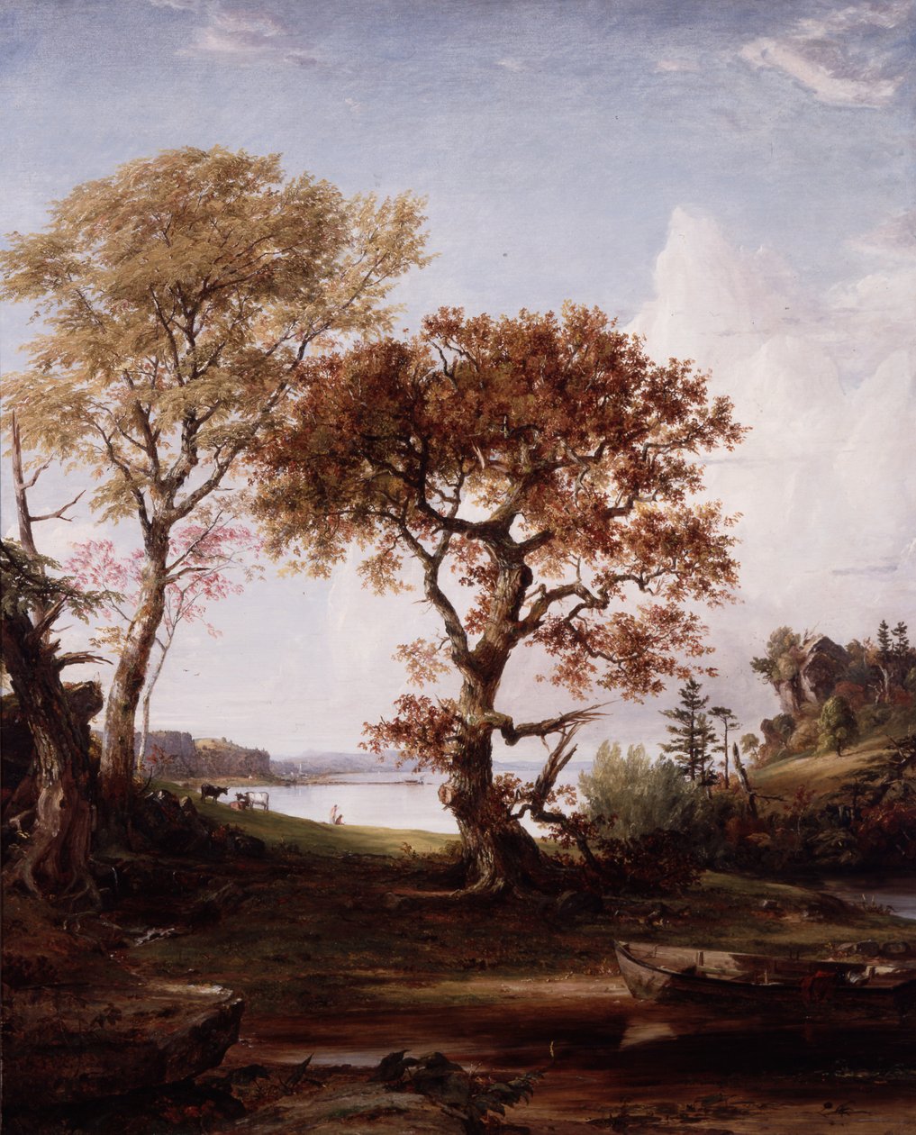 The Hudson at Piermont alkotó: Jasper Francis Cropsey