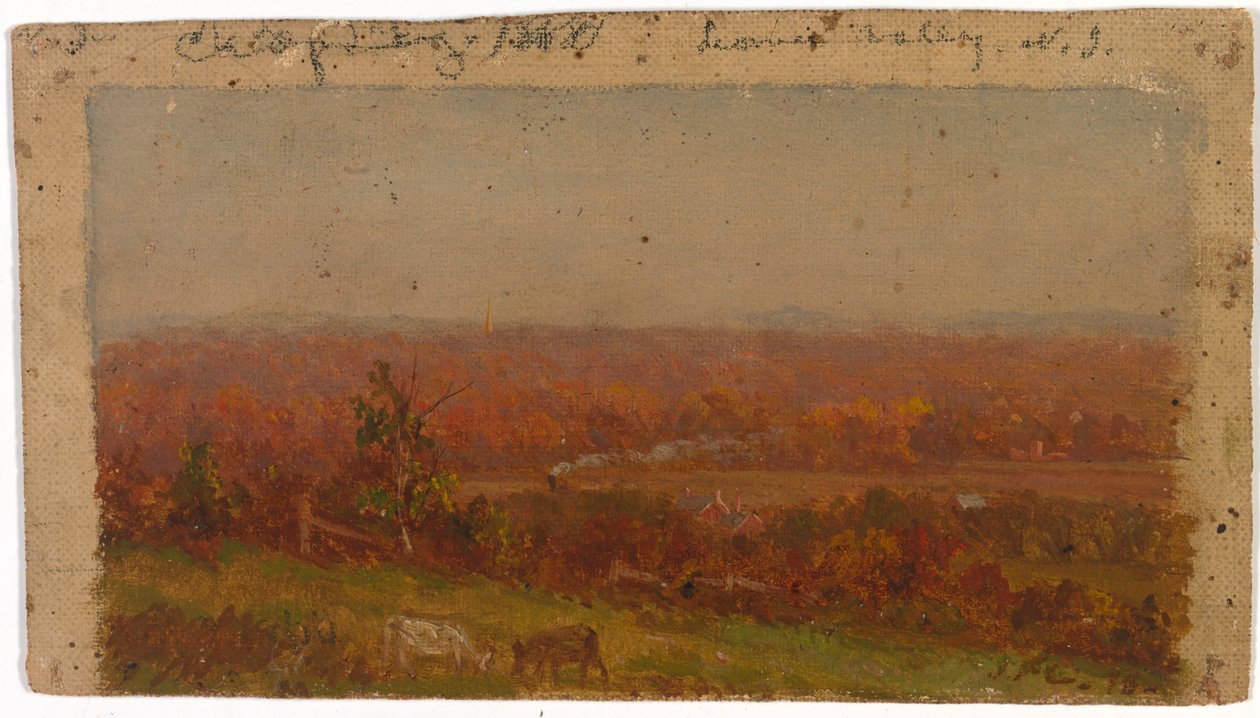 Név nélkül, 1880. alkotó: Jasper Francis Cropsey