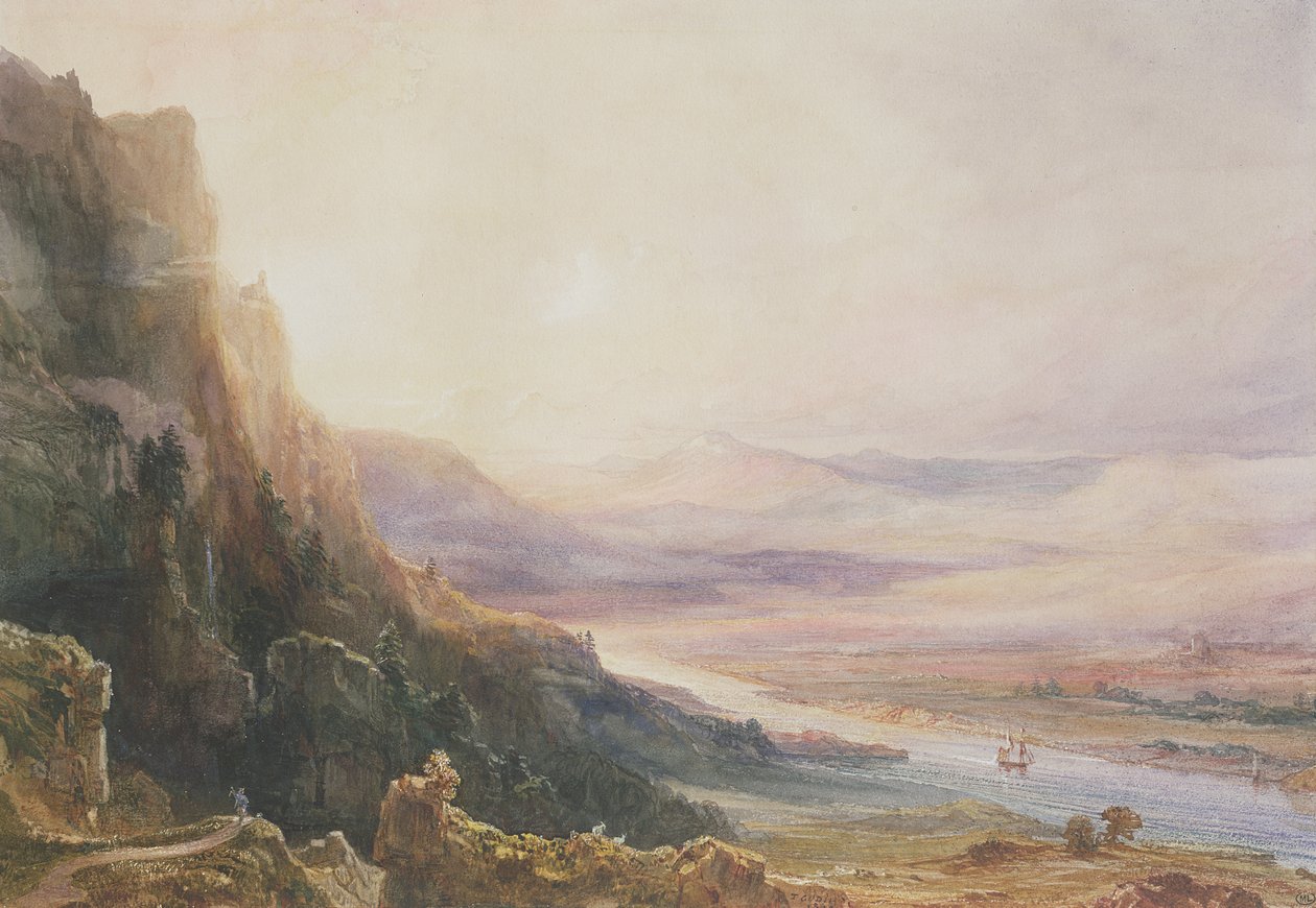 Perthi táj, 1850 alkotó: Jean Antoine Theodore Gudin