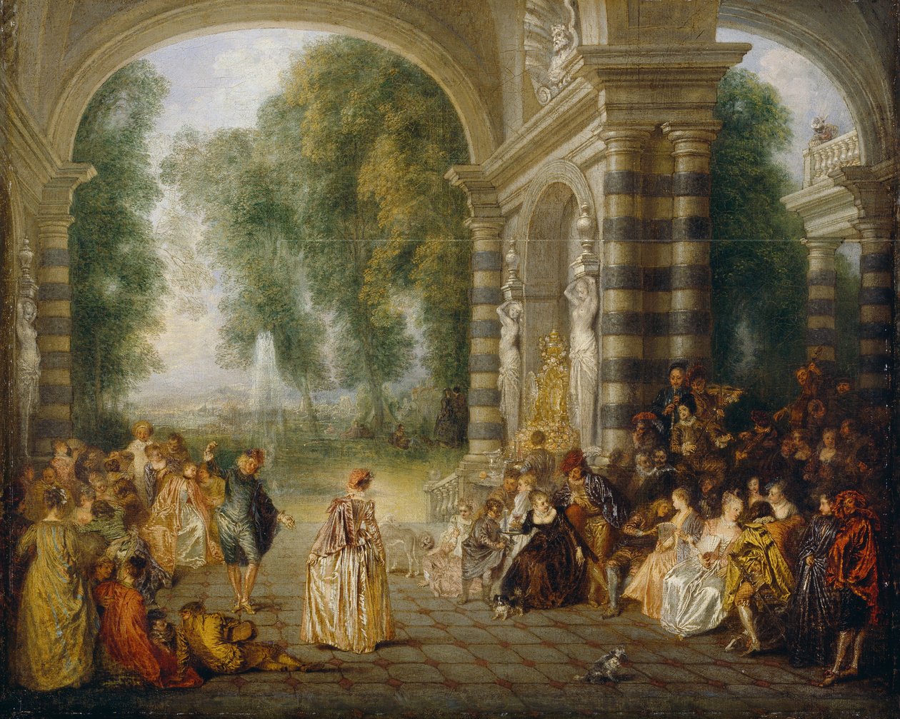 A bál örömei alkotó: Jean Antoine Watteau