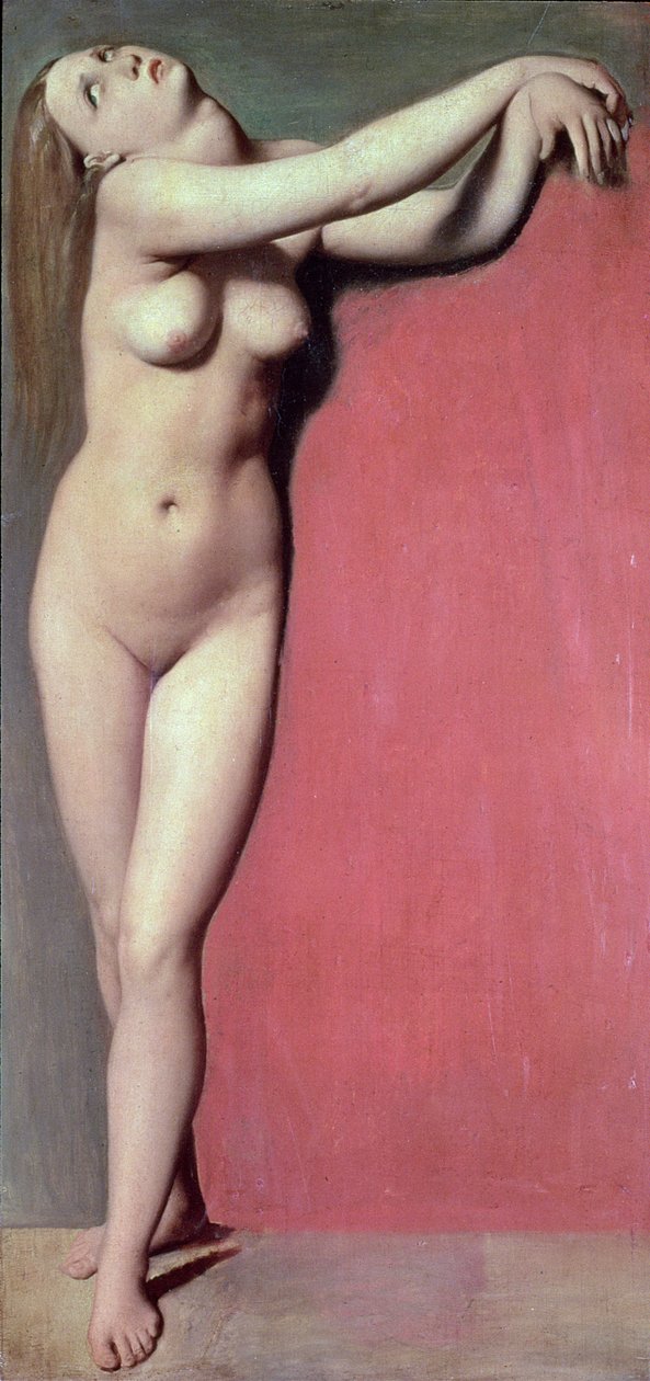 Angelique, 1819 körül alkotó: Jean Auguste Dominique Ingres