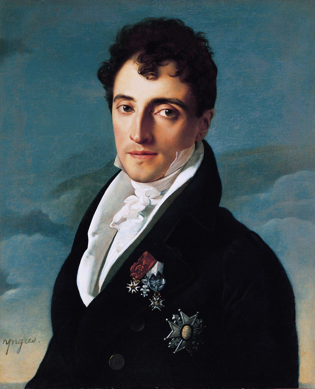 Báró Joseph-Pierre Vialetès de Mortarieu alkotó: Jean Auguste Dominique Ingres