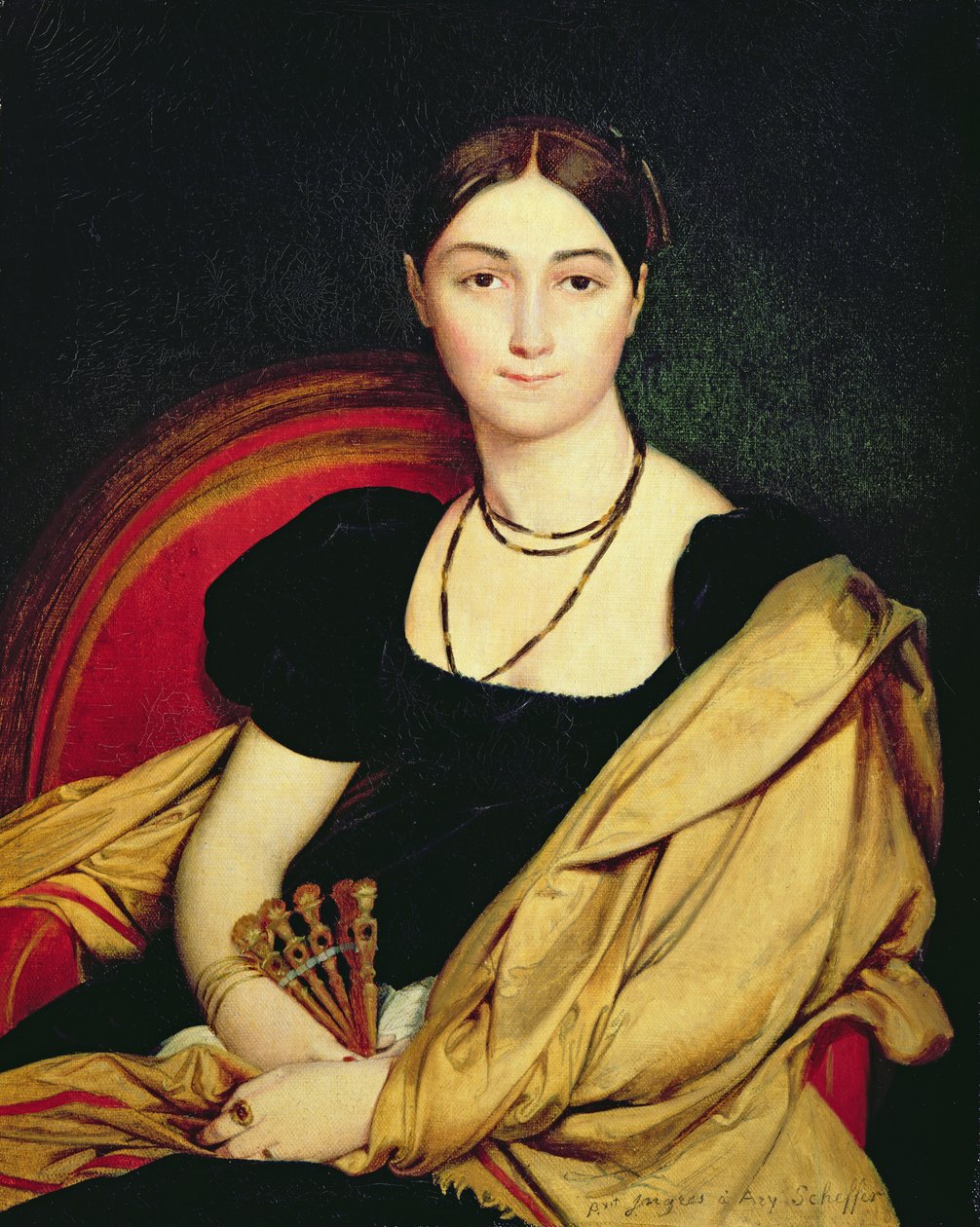 Madame Devaucay, 1807 alkotó: Jean Auguste Dominique Ingres