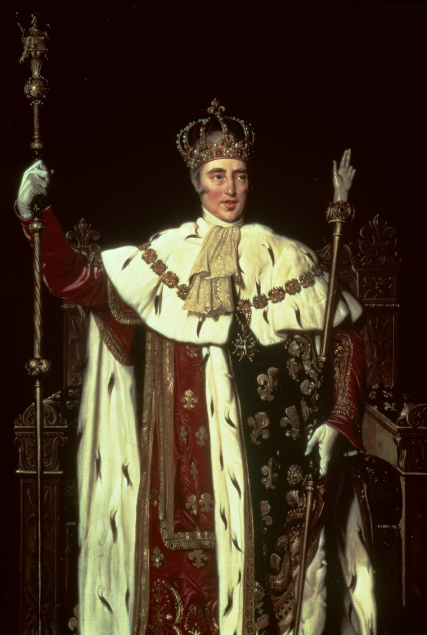 X. Károly francia portré, 1829 (59967 részlet) alkotó: Jean Auguste Dominique Ingres