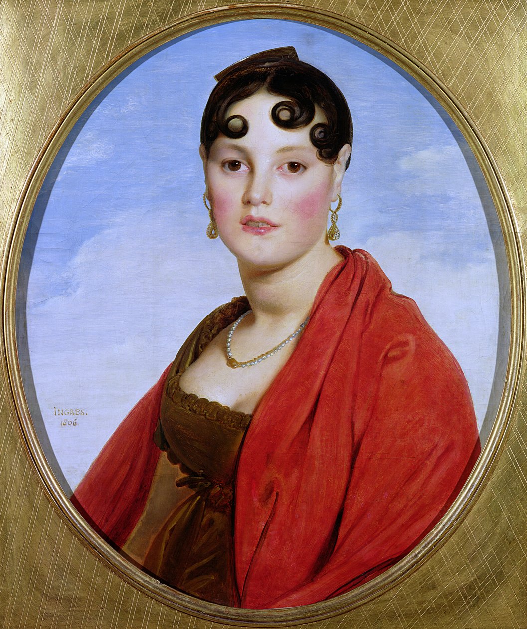 Madame Aymon vagy La Belle Zelie portréja, 1806 alkotó: Jean Auguste Dominique Ingres
