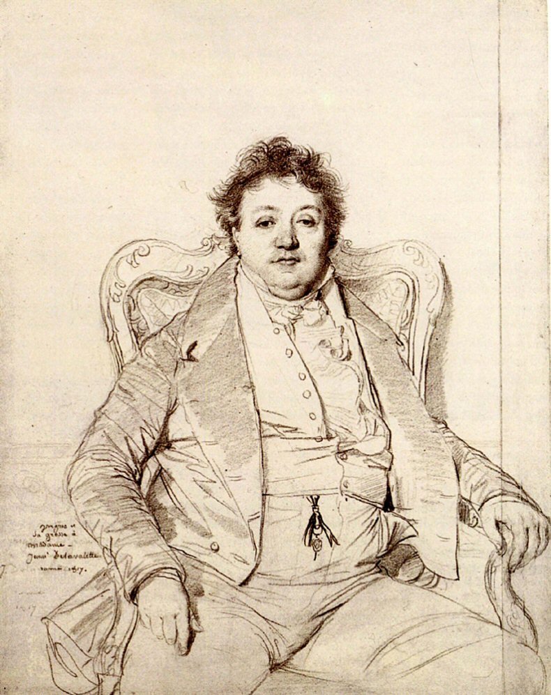 Ingres portréja alkotó: Jean Auguste Dominique Ingres
