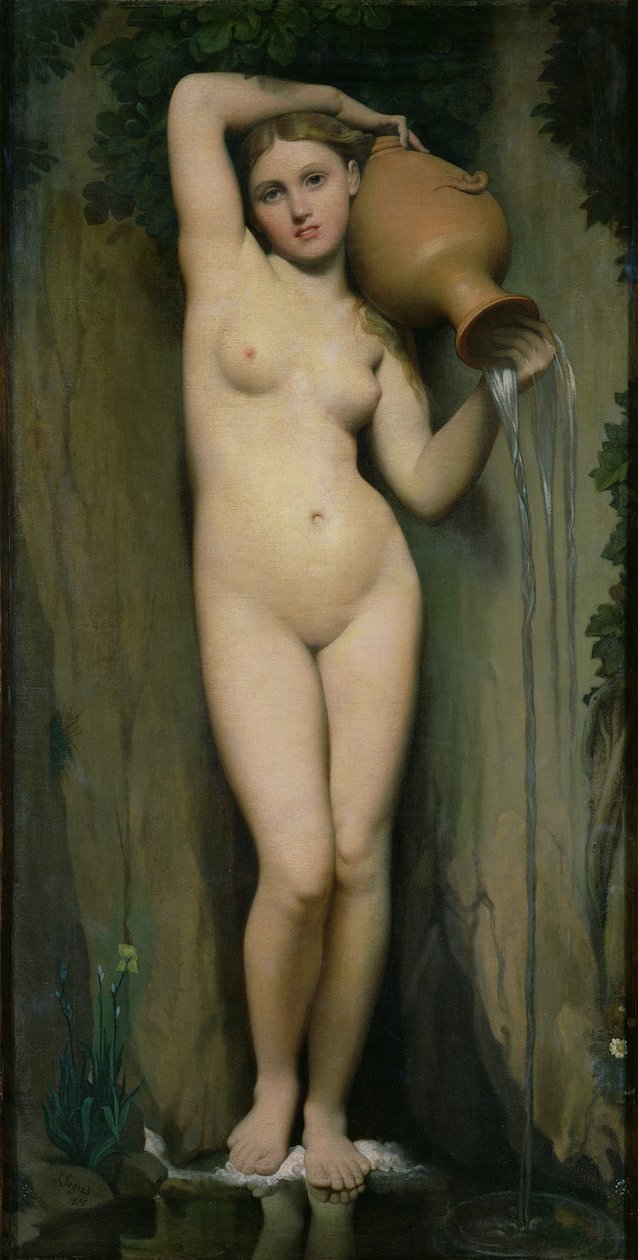 A forrás, 1856 alkotó: Jean Auguste Dominique Ingres