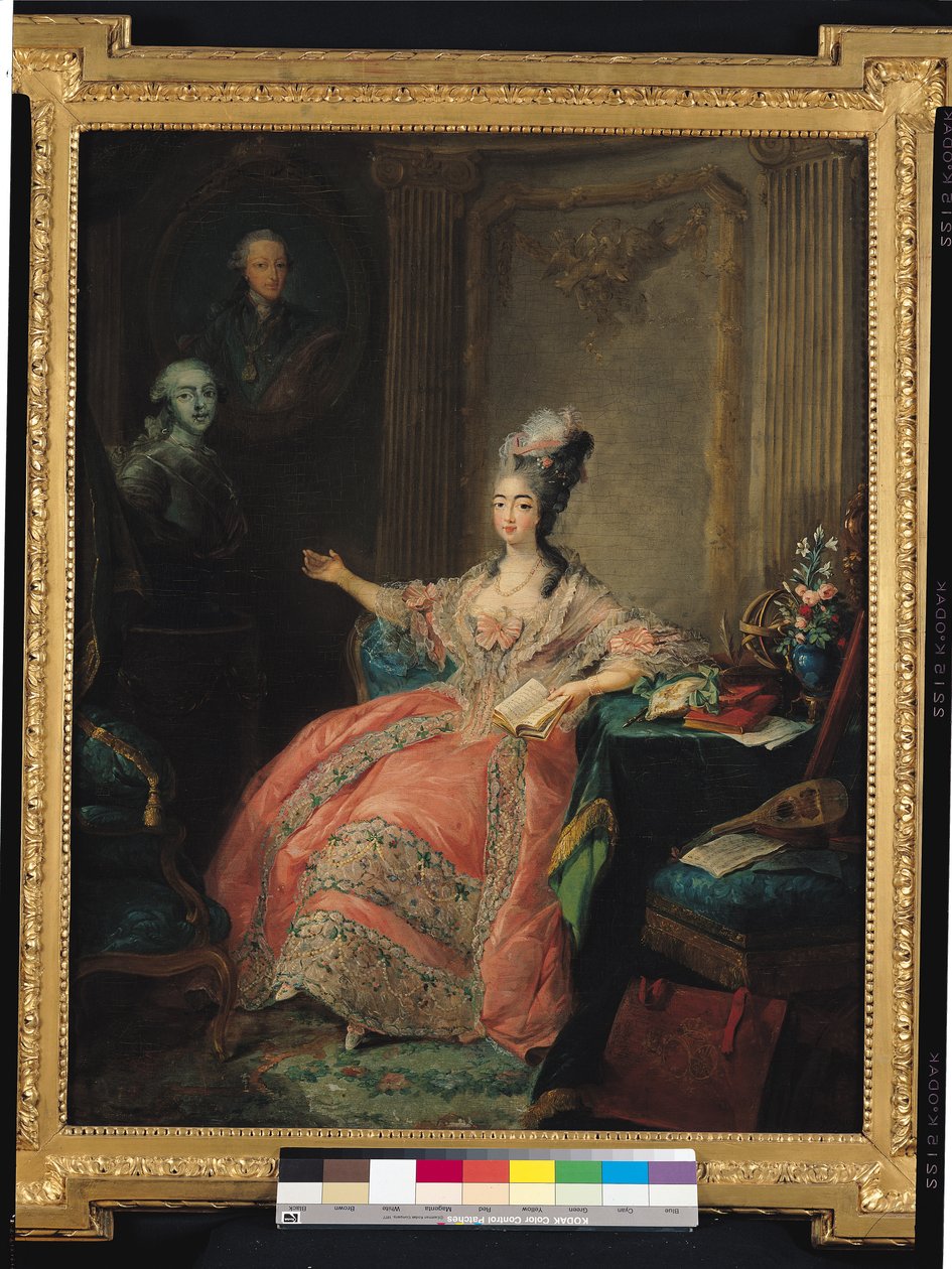 Savoyai Louise Marie Josephine, Provence grófnője (1753-1810), 1775 alkotó: Jean Baptiste Andre Gautier D