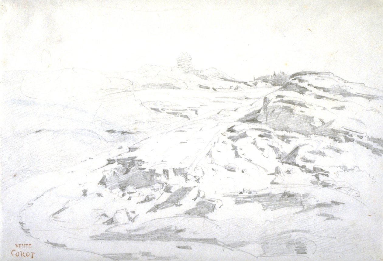 Tájképek, Olaszország alkotó: Jean Baptiste Camille Corot
